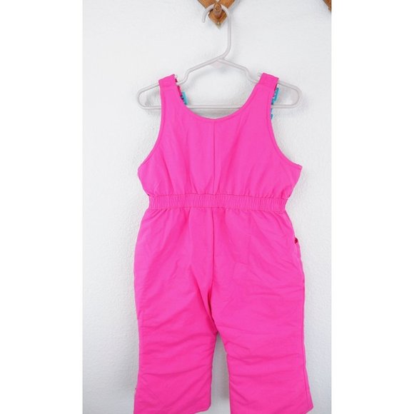 Vintage Gymboree pink overalls jumpsuit ski snowsuit, size small - Picture 11 of 15